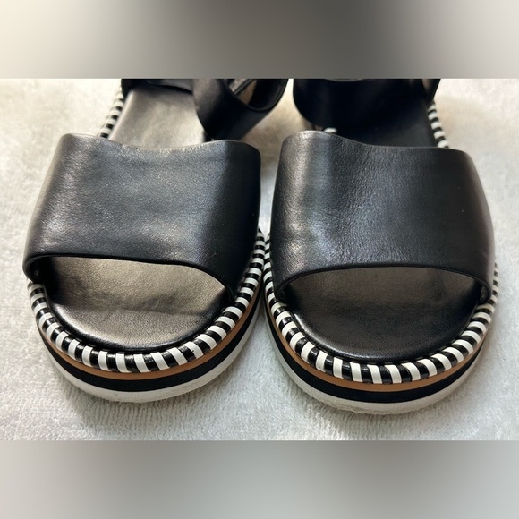 Vince Camuto Black and Brown Espadrille Sandals - Picture 11 of 11